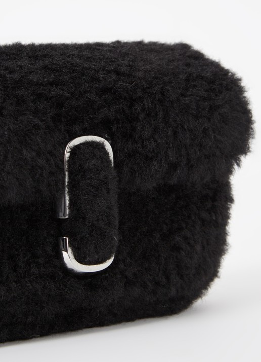 Marc Jacobs The J Marc schoudertas van teddy - detail 7 zwart