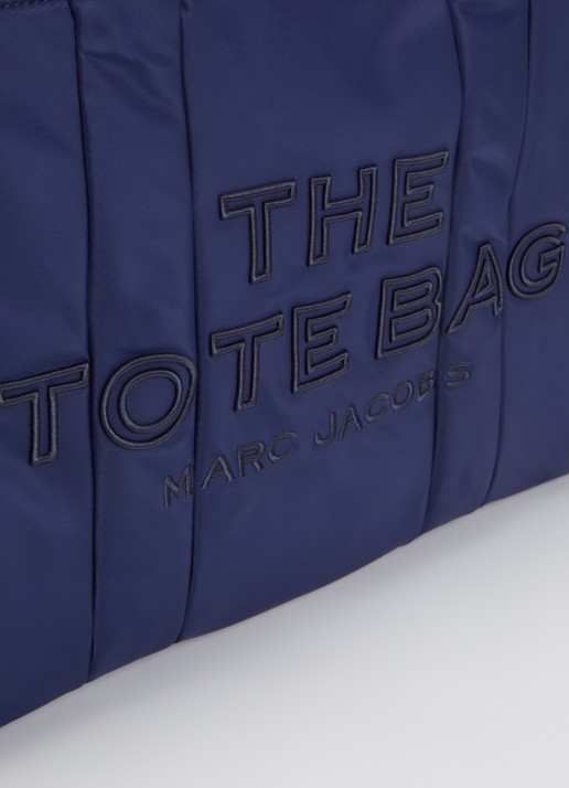 Marc Jacobs The Large Tote schoudertas met logo - detail 4 royalblauw