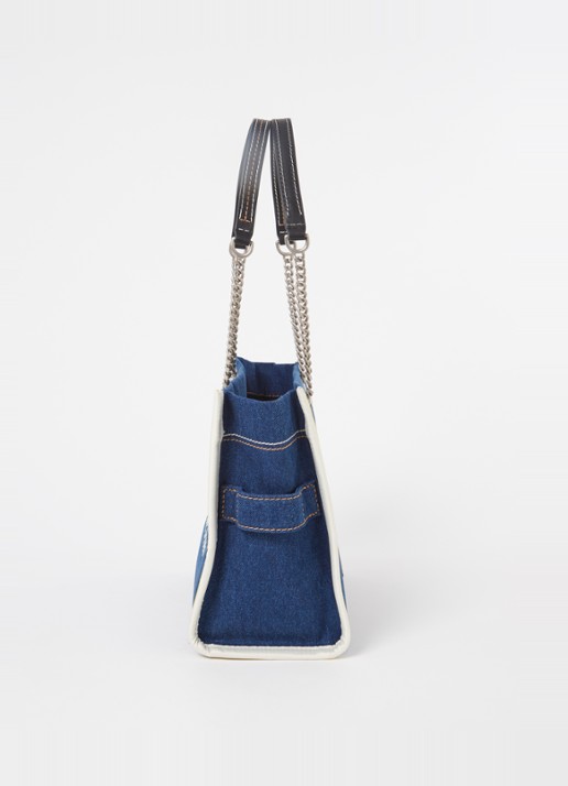 Marc Jacobs The Medium Tote schoudertas van denim - detail 3 jeans