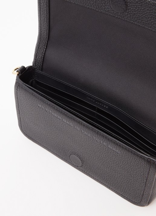 Marc Jacobs The Mini crossbodytas met logo  - detail 2 zwart