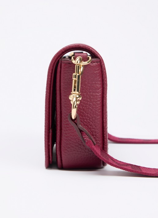 Marc Jacobs The Mini crossbodytas met logo  - detail 5 rood