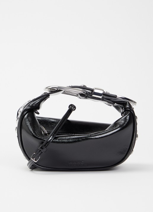 Marc Jacobs The Party handtas van lamsleer met lakfinish en studs
