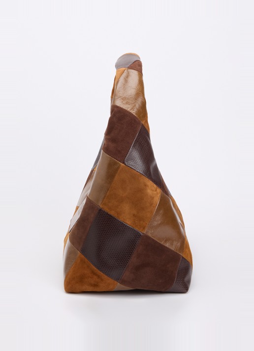 Marc Jacobs The Sack schoudertas van leer  - detail 2 bruin