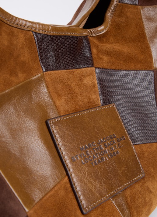 Marc Jacobs The Sack schoudertas van leer  - detail 3 bruin