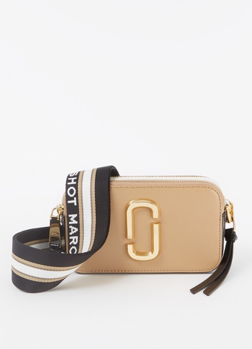 Marc Jacobs The Snapshot crossbodytas van leer
