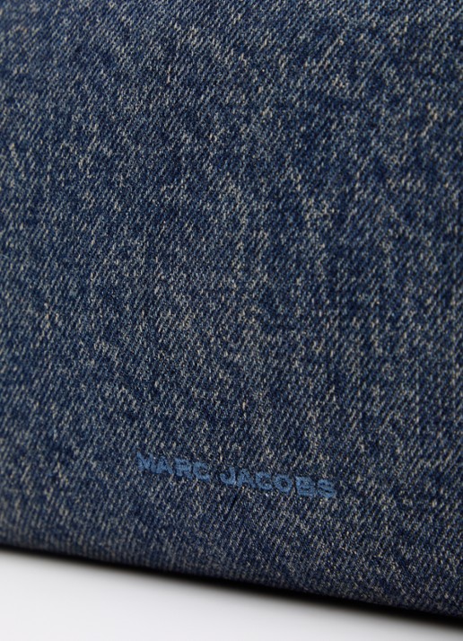Marc Jacobs The Snapshot schoudertas van leer - detail 4 denim