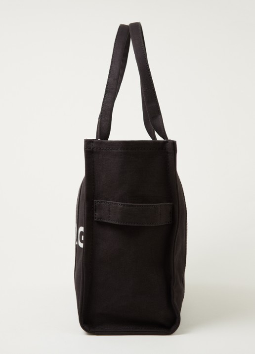 Marc Jacobs Traveler schoudertas van canvas - detail 2 zwart