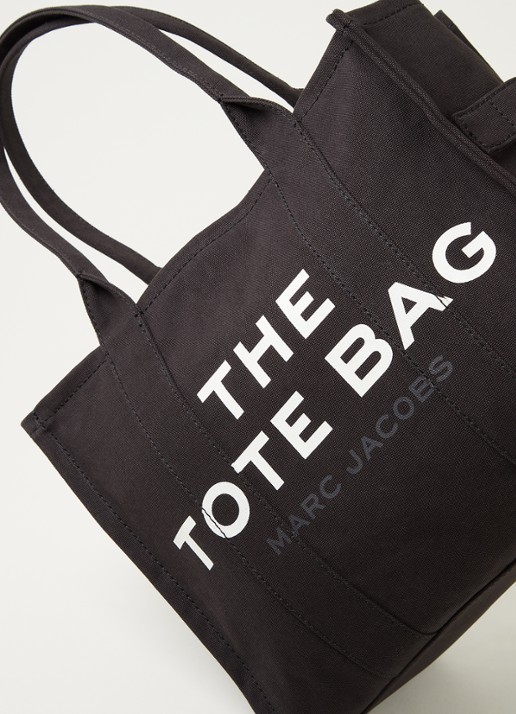 Marc Jacobs Traveler schoudertas van canvas - detail 3 zwart