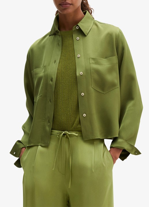Marc O'Polo Blouse met opgestikte borstzakken