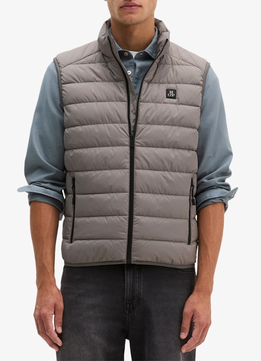 Marc O'Polo Bodywarmer met logoborduring