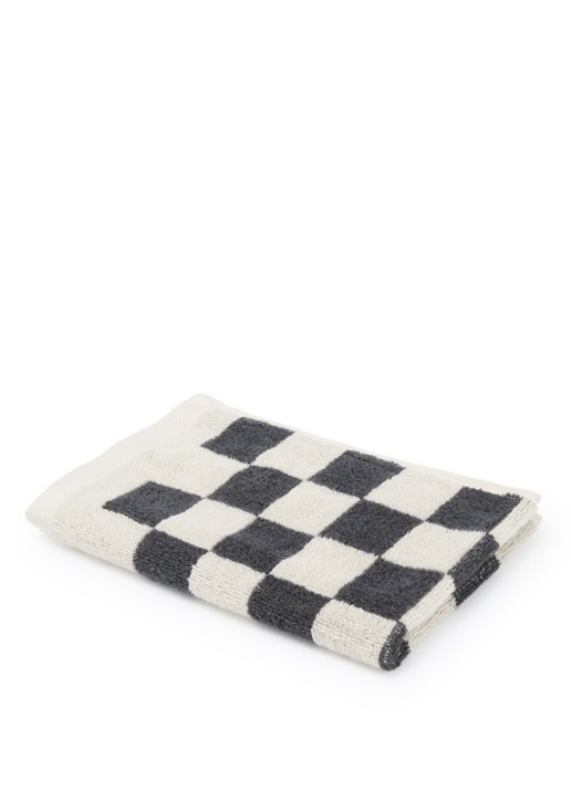 Marc O'Polo Checker gastendoek 30 x 50 cm