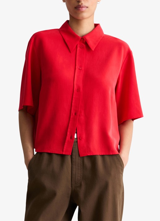 Marc O'Polo Denim Blouse van lyocell