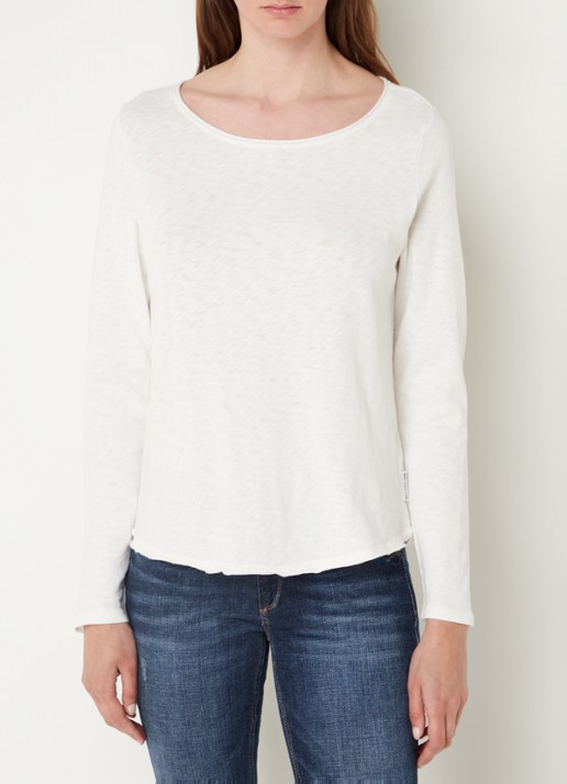 Marc O'Polo Denim Longsleeve met boothals