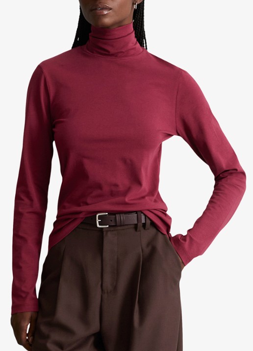 Marc O'Polo Denim Longsleeve met col