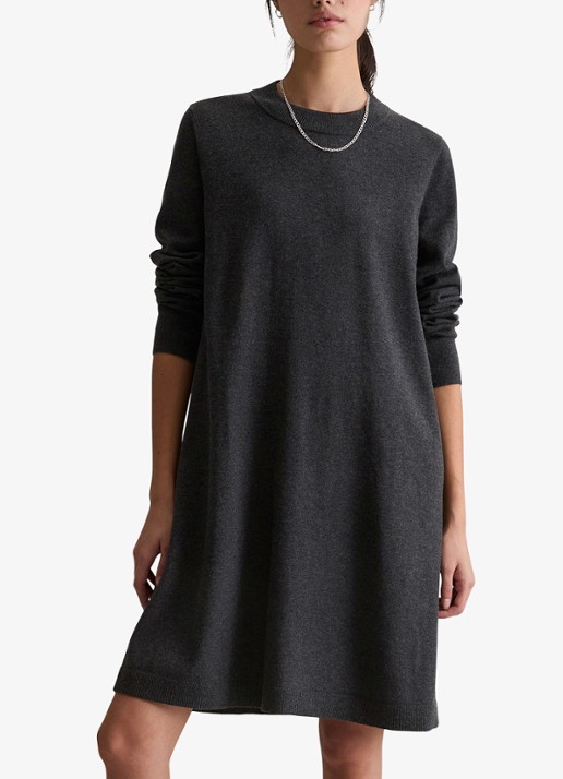 Marc O'Polo Denim Mini jurk in katoenblend