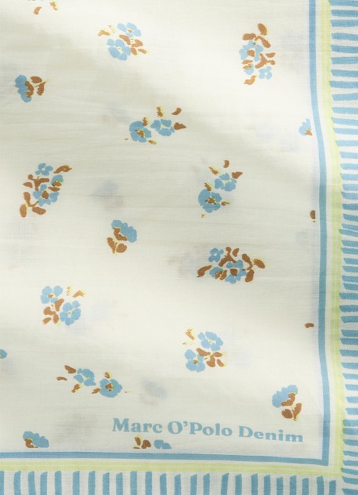 Marc O'Polo Denim Sjaal met print - detail 3 gebroken wit