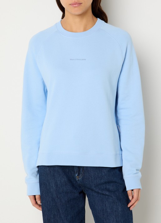 Marc O'Polo Denim Sweater met logo