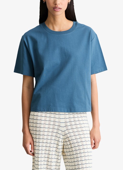 Marc O'Polo Denim T-shirt met borduring