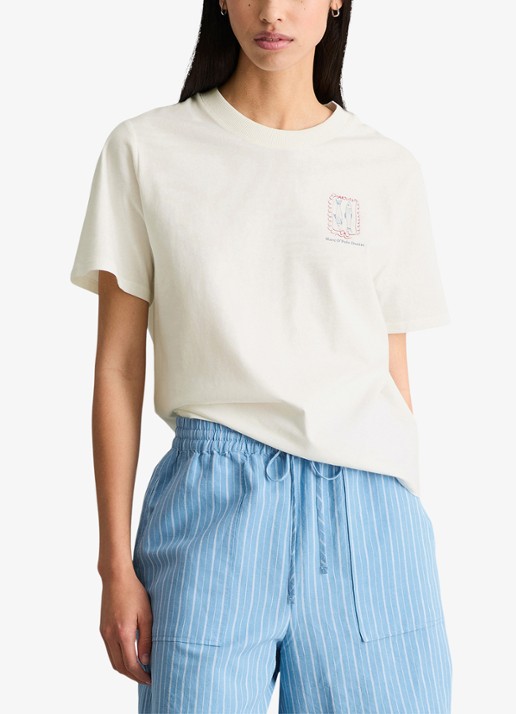 Marc O'Polo Denim T-shirt met logo