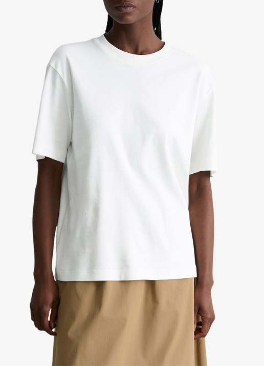 Marc O'Polo Denim T-shirt met ronde hals