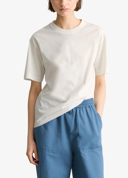 Marc O'Polo Denim T-shirt met ronde hals