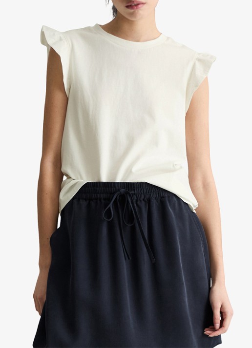 Marc O'Polo Denim Top met vlindermouw