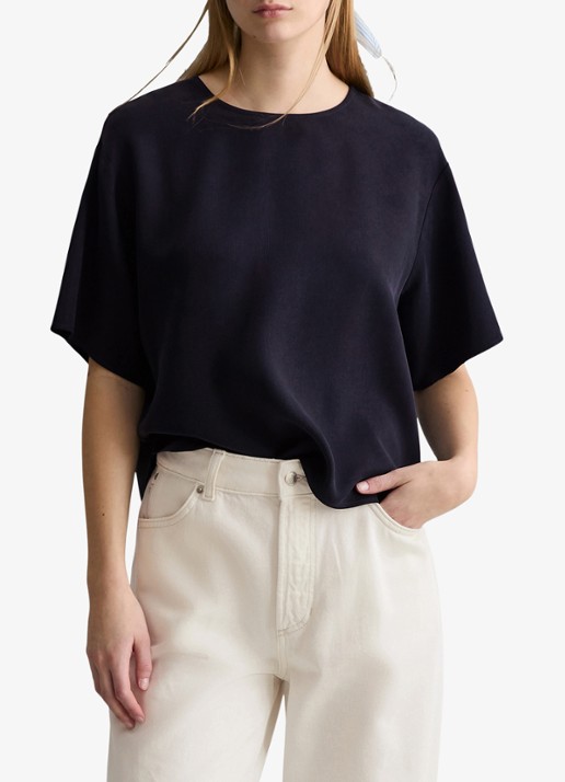 Marc O'Polo Denim Tuniek met ronde hals