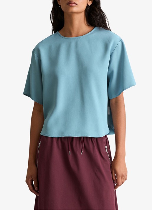 Marc O'Polo Denim Tuniek met ronde hals