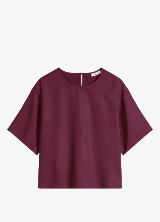 Marc O'Polo Denim Tuniek met ronde hals