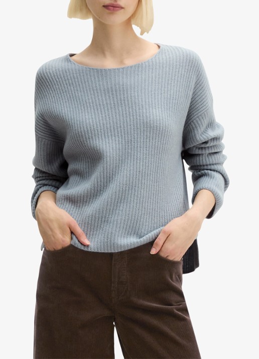 Marc O'Polo Grofgebreide pullover in wolblend