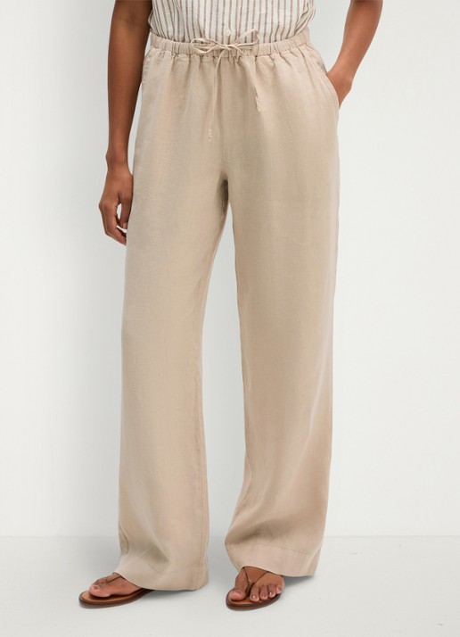 Marc O'Polo Loose fit broek met steekzakken