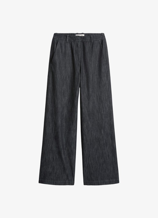 Marc O'Polo Mid waist wide fit pantalon van denim