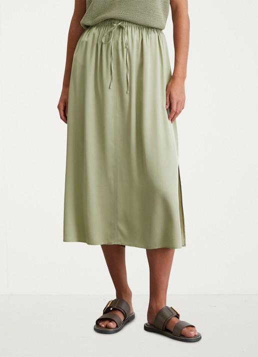 Marc O'Polo Midi rok met plooien