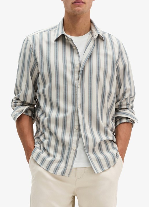Marc O'Polo Regular fit overhemd met streepdessin
