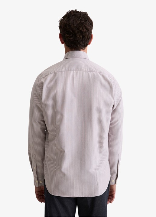 Marc O'Polo Regular fit overhemd met streepprint - achterkant 5 violet