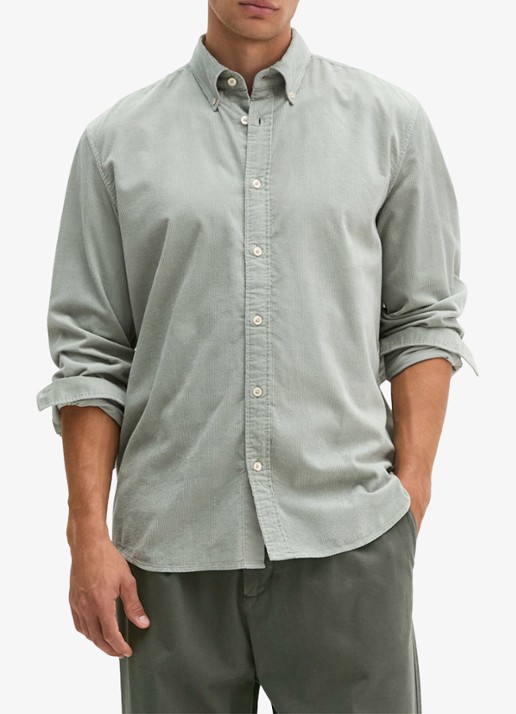 Marc O'Polo Regular fit overhemd van corduroy