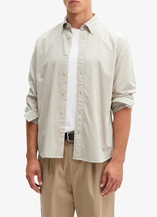 Marc O'Polo Regular fit overhemd van corduroy