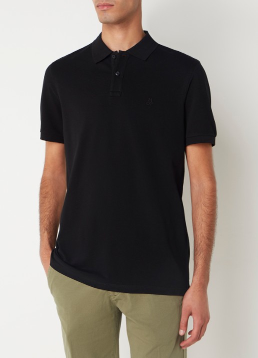 Marc O'Polo Regular fit polo met logoborduring