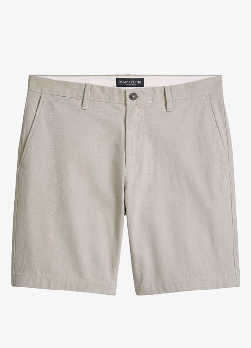 Marc O'Polo Straight fit korte broek met steekzakken
