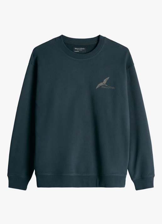 Marc O'Polo Sweater met front- en back print