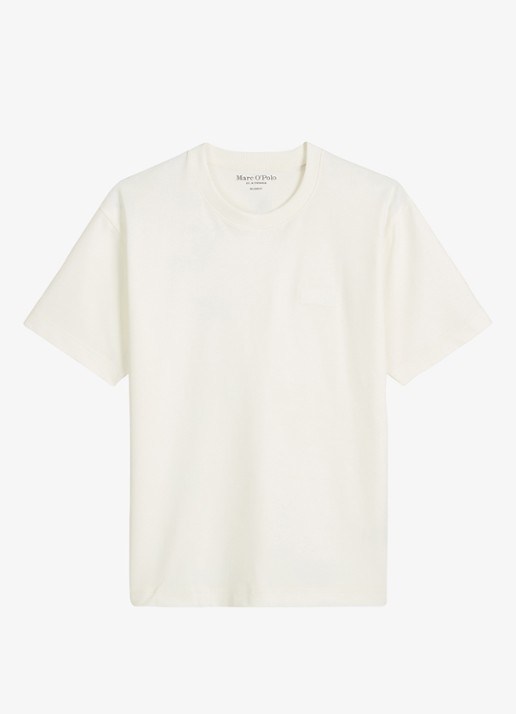 Marc O'Polo T-shirt met logo - voorkant 2 wit