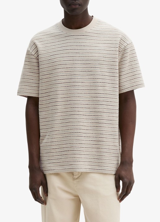 Marc O'Polo T-shirt met streepprint en ronde hals