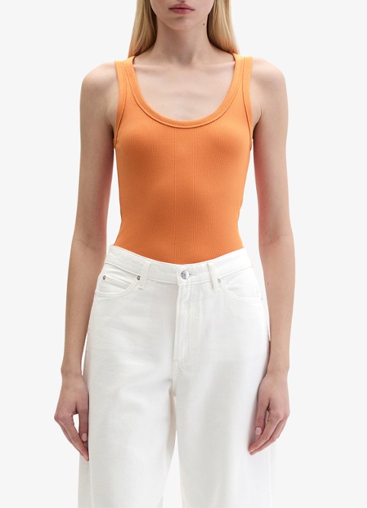 Marc O'Polo Tanktop met ronde hals