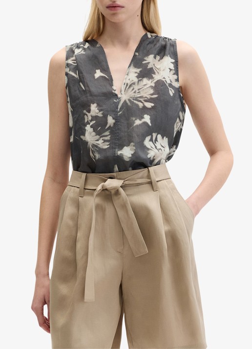 Marc O'Polo Tuniek met print en V-hals