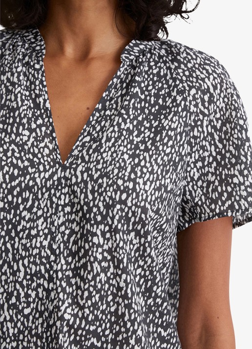 Marc O'Polo Tuniek met print - detail 4 zwart