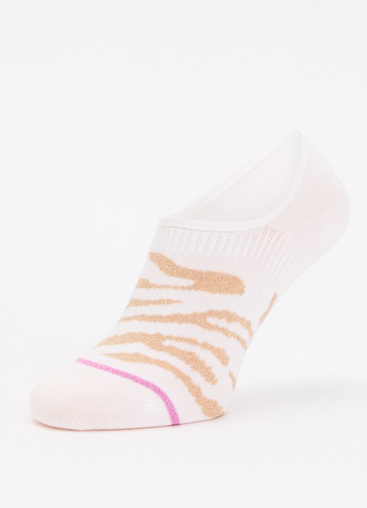 MarcMarcs Bridget kousenvoetjes in katoenblend met glitter in 2-pack - detail 3 fuchsia