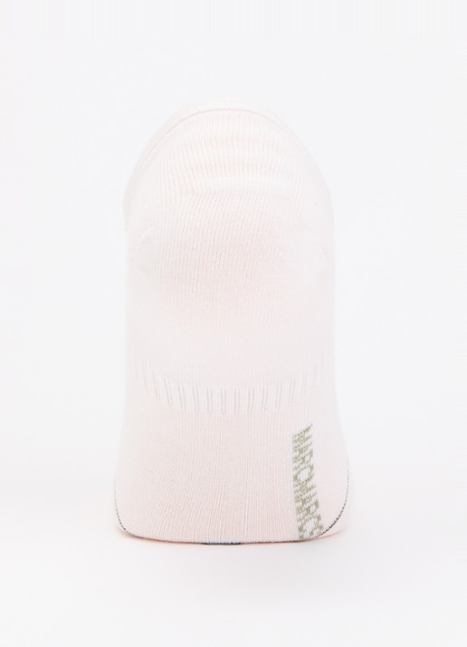 MarcMarcs Carol kousenvoetjes in katoenblend met glitter in 2-pack - voorkant 2 olijfgroen