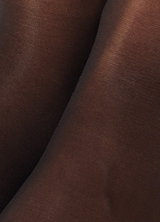 MarcMarcs Comfort kniekousen in 20 denier - detail zwart