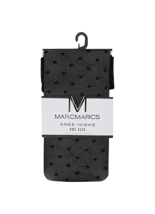 MarcMarcs Confetti pantykousen met stippenprint in 30 denier