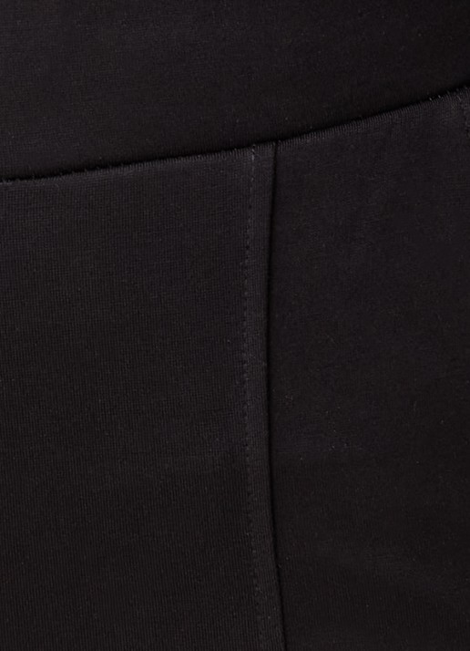 MarcMarcs High waist skinny fit legging met steekzakken en voetlus - detail 2 zwart